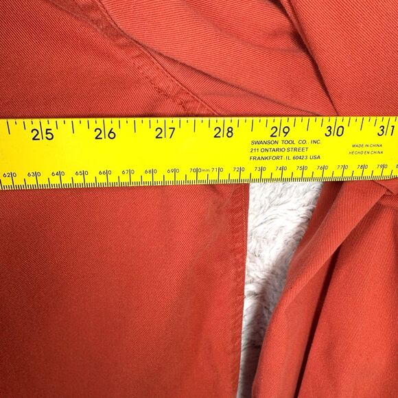 Greatland Apparel‎ Shirt Men's XXL Long Sleeve Heavyweight Cotton Orange - Picture 10 of 11